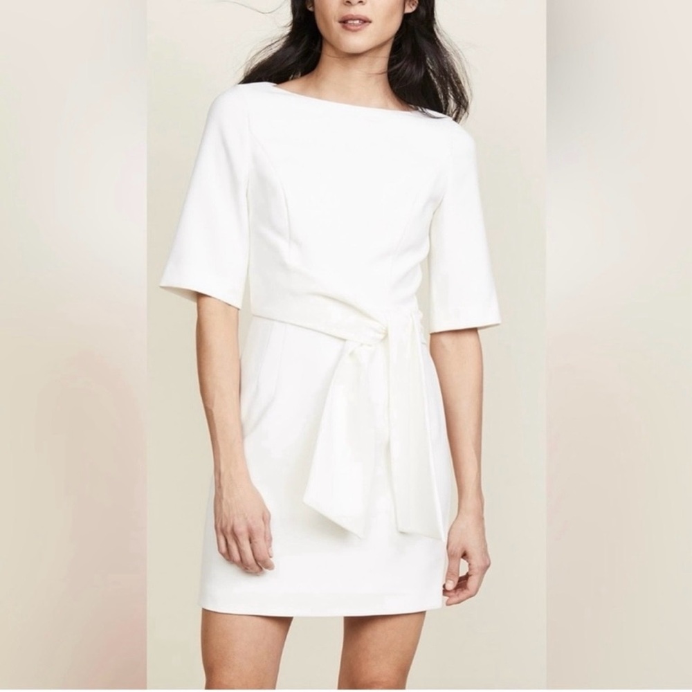 Alice + Olivia white dress